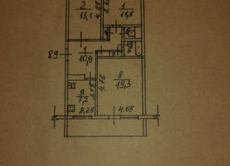 Продаю 3-ком. квартиру, 71.3 м2, рабочий посёлок Кадуй, улица Надежды, 4