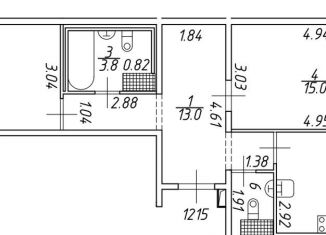 Продается 2-ком. квартира, 66.9 м2, Мурино, ЖК Материк