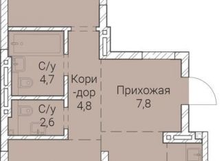 Продам 2-комнатную квартиру, 85.5 м2, Новосибирск, Овражная улица, 2А
