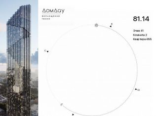Продажа 2-ком. квартиры, 81.1 м2, Москва, метро Выставочная