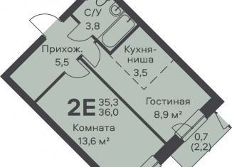 Продажа 2-ком. квартиры, 36 м2, Пермь, Орджоникидзевский район