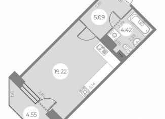 Продается квартира студия, 30 м2, Санкт-Петербург, муниципальный округ Южно-Приморский, улица Маршала Захарова, 10