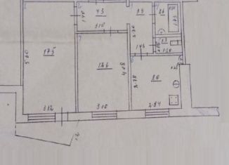 Продаю 2-комнатную квартиру, 51.1 м2, посёлок городского типа Петра Дубрава, Южная улица, 9