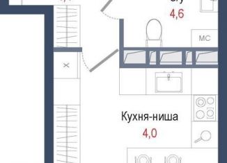 Продаю квартиру студию, 28.3 м2, Королёв