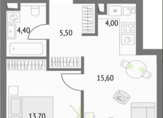 Продам 1-комнатную квартиру, 43.2 м2, Москва, Огородный проезд, 4с1, метро Бутырская