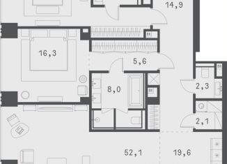 Продам 2-ком. квартиру, 146.2 м2, Москва, Садовая-Сухаревская улица, 14с1, метро Сухаревская