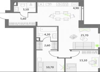 Продаю 2-комнатную квартиру, 69.9 м2, Москва, метро Бутырская, Огородный проезд, 4с1