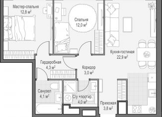 Продается 2-комнатная квартира, 67 м2, Москва, проспект Генерала Дорохова, 39к2А