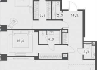 Продам 2-комнатную квартиру, 120.3 м2, Москва, Садовая-Сухаревская улица, 14с1, метро Сухаревская