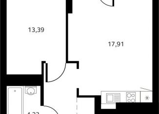 Продажа 1-комнатной квартиры, 44.8 м2, Уфа, Кремлёвская улица, 50/3