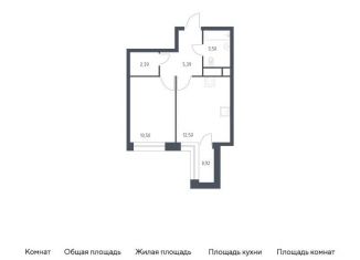 Продажа 1-ком. квартиры, 35.2 м2, Балашиха, жилой квартал Новоград Павлино, к8