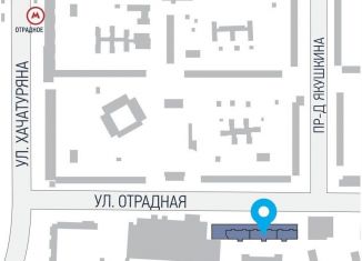 Продам квартиру свободная планировка, 52.6 м2, Москва, Отрадная улица, 4А, метро Окружная