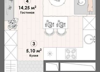 Продам квартиру студию, 28.9 м2, Пушкино, Надсоновский тупик, 4А