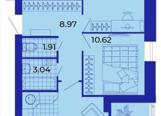 Продажа двухкомнатной квартиры, 66 м2, Брянск, Советский район