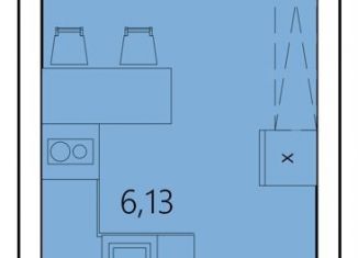 Продается квартира студия, 23.3 м2, Уфа, улица Пожарского, 243