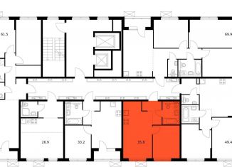 Продается 1-ком. квартира, 35.8 м2, Ярославль, улица Академика Колмогорова, 26