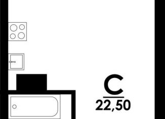 Продажа квартиры студии, 22.5 м2, Нижний Новгород, метро Парк Культуры, Коломенская улица, 8к4