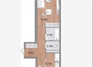 Продам однокомнатную квартиру, 42.2 м2, Темрюк, Дальняя улица, 30