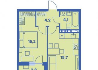 Продаю двухкомнатную квартиру, 40.6 м2, Пермь, Индустриальный район