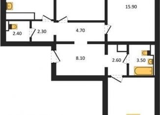 Продаю 3-ком. квартиру, 89.3 м2, Воронеж, улица Загоровского, 13к2