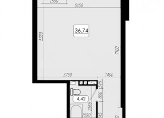 Продается 1-ком. квартира, 36.7 м2, Владивосток, Верхняя улица, 20