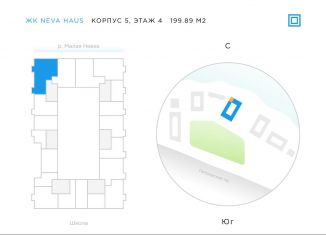 Продается 4-комнатная квартира, 200.9 м2, Санкт-Петербург, Петровский проспект, 11к3, муниципальный округ Петровский