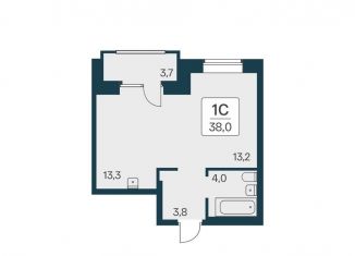 Продам 1-комнатную квартиру, 38 м2, Новосибирск, ЖК Расцветай на Красном