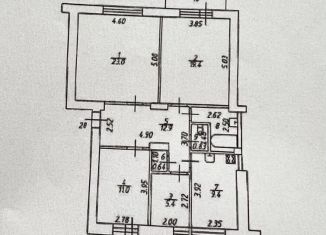 Продажа 4-комнатной квартиры, 87.8 м2, Московская область, улица Бурденко, 8/5