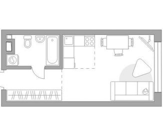 Квартира на продажу студия, 29.3 м2, Москва, метро Селигерская