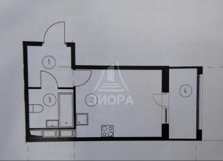 Квартира на продажу студия, 26 м2, Омская область