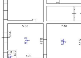 Сдается в аренду торговая площадь, 59.4 м2, Тюмень, Волгоградская улица, 119