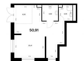 Помещение свободного назначения на продажу, 50.91 м2, Хабаровский край, жилой комплекс Северный Парк, к8