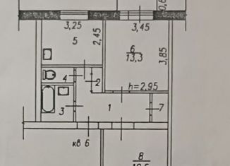 Продам двухкомнатную квартиру, 56 м2, Новокузнецк, улица Петракова, 64