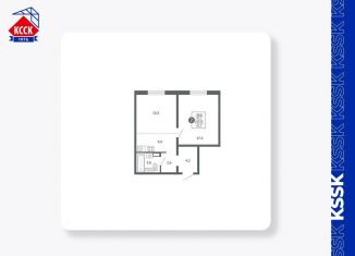 Продается двухкомнатная квартира, 47.7 м2, Киров