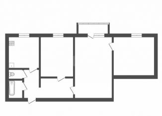3-ком. квартира на продажу, 52.9 м2, Златоуст, 3-й микрорайон проспекта имени Ю.А. Гагарина, 7А