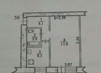 Продажа однокомнатной квартиры, 30.1 м2, Биробиджан, Советская улица, 72