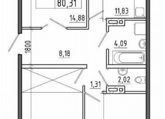 Продаю 3-ком. квартиру, 85.3 м2, Шелехов