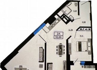 Продажа трехкомнатной квартиры, 55 м2, Ростов-на-Дону, Кировский район, проспект Соколова, 86