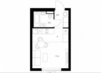 Продажа квартиры студии, 22.7 м2, Санкт-Петербург, метро Московские ворота, Лиговский проспект, 6