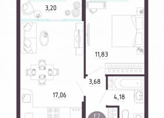 Продаю 1-ком. квартиру, 40 м2, Тула, Пряничная улица, 8