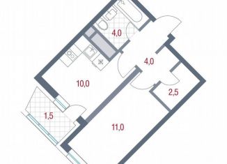 Продается 1-комнатная квартира, 33 м2, Котельники, микрорайон Новые Котельники, 11