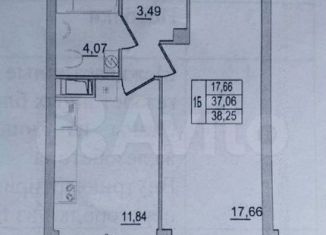 Продаю 1-комнатную квартиру, 36.8 м2, Псков, улица Ижорского Батальона, 17