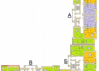 2-комнатная квартира на продажу, 56.4 м2, Саратов, улица имени А.В. Плякина, 11, ЖК Авиатор