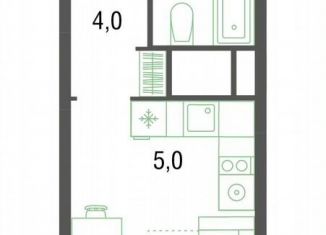 Продается квартира студия, 21 м2, Котельники