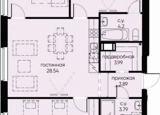 Продается 3-ком. квартира, 99.4 м2, Санкт-Петербург