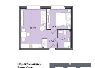 Продаю однокомнатную квартиру, 37.8 м2, Санкт-Петербург, метро Купчино