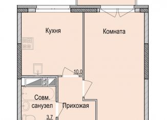 Продается однокомнатная квартира, 35 м2, Ижевск, жилой район Ракетный