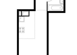 Квартира на продажу студия, 24.4 м2, Москва, жилой комплекс Митинский Лес, 15.1, метро Пятницкое шоссе