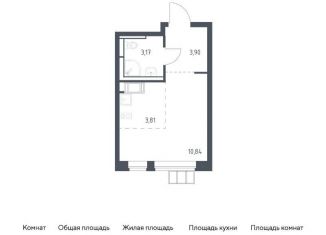 Продается квартира студия, 21.7 м2, поселение Рязановское, жилой комплекс Алхимово, к13