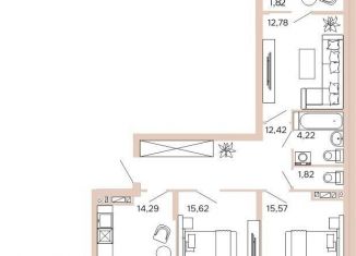 Продам 3-комнатную квартиру, 78.5 м2, Пензенская область